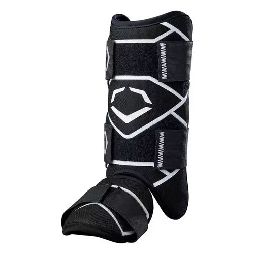 EvoShield SRZ-2 Black Youth Batter's Leg Guard: WB5764601YH