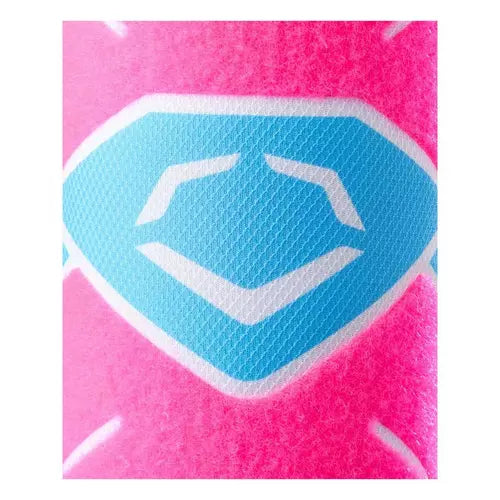 EvoShield SRZ-2 Pink/Victory Blue Youth Batter's Leg Guard: WB5764602YH