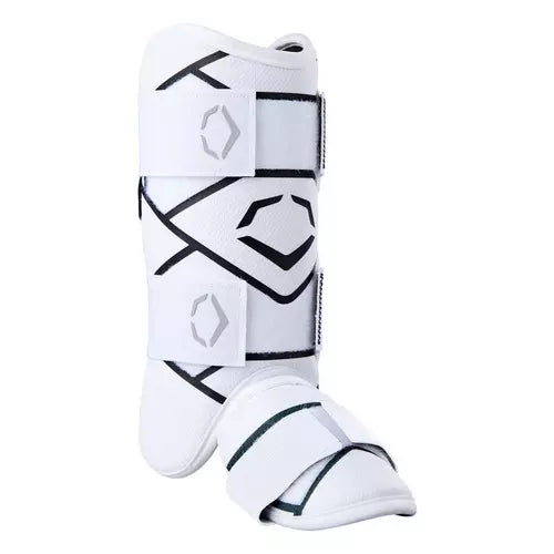 EvoShield SRZ-2 White Youth Batter's Leg Guard: WB5764605YH