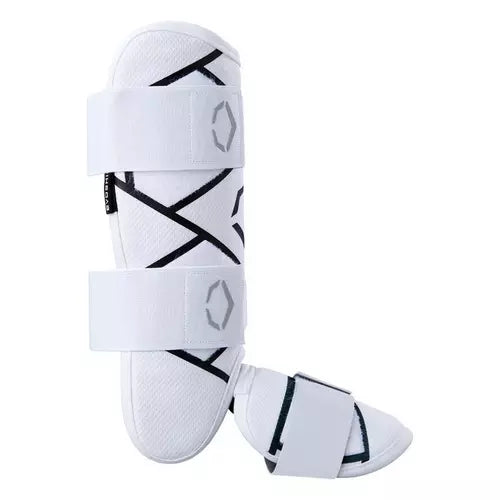 EvoShield SRZ-2 White Youth Batter's Leg Guard: WB5764605YH