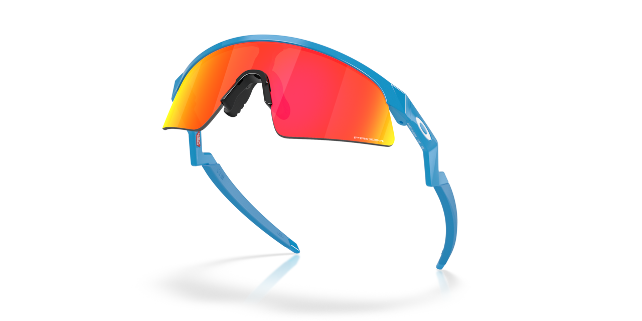 Oakley Resistor Youth Fit Sunglasses: Sky Blue/Prizm Ruby