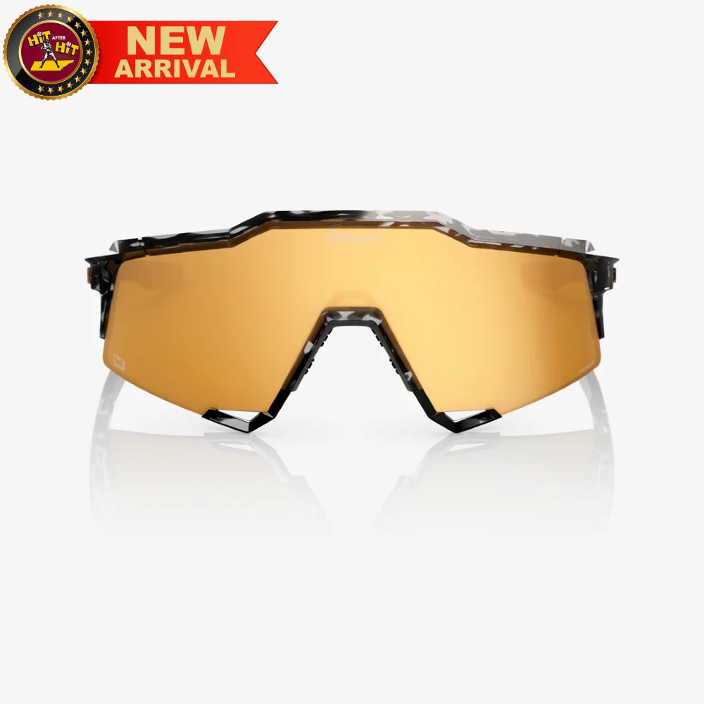 100 hiper goggles 100% SPEEDCRAFT SL Money Mike HiPER 24K Gold Mirror Lens: 61007-00001