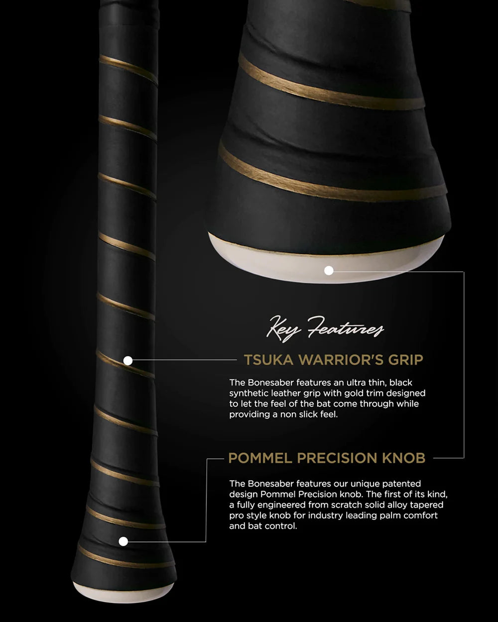 WARSTIC BONESABER HYBRID USSSA METAL BASEBALL BAT (-10): MBBSH24WH10