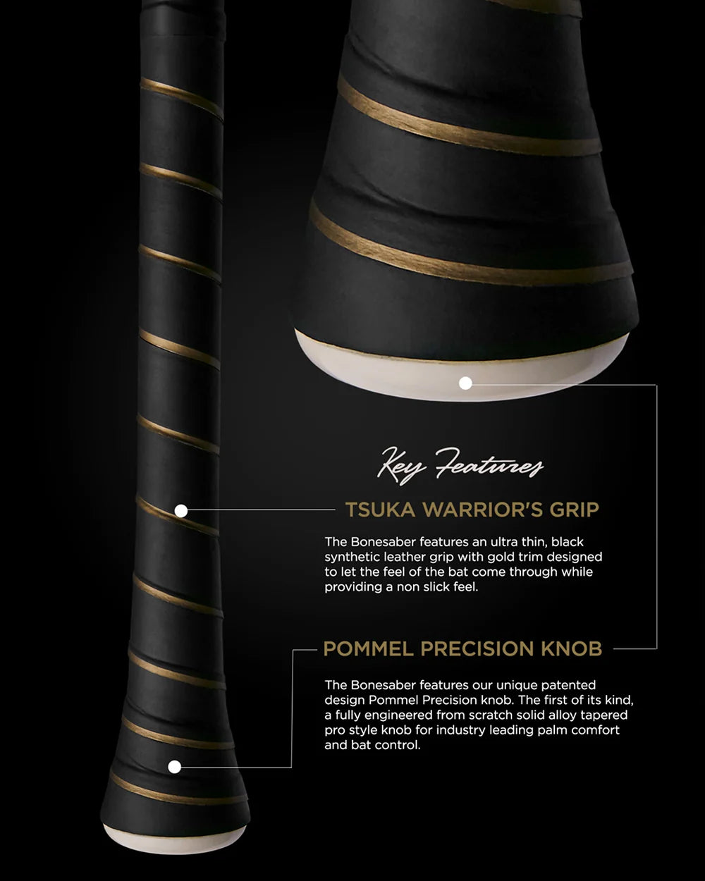 2025 Warstic Bonesaber Hybrid -10 USA Baseball Bat: MBBSH25UBWH10