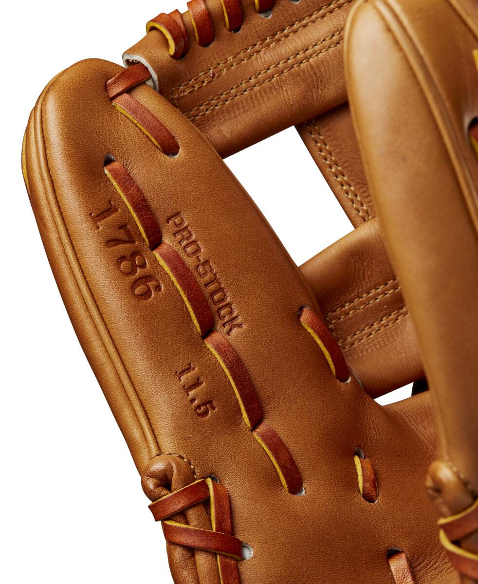 Wilson 2024 Glove Day Series Saddle Tan A2000 1786 11.5” Infield Baseball Glove: WBW102073115