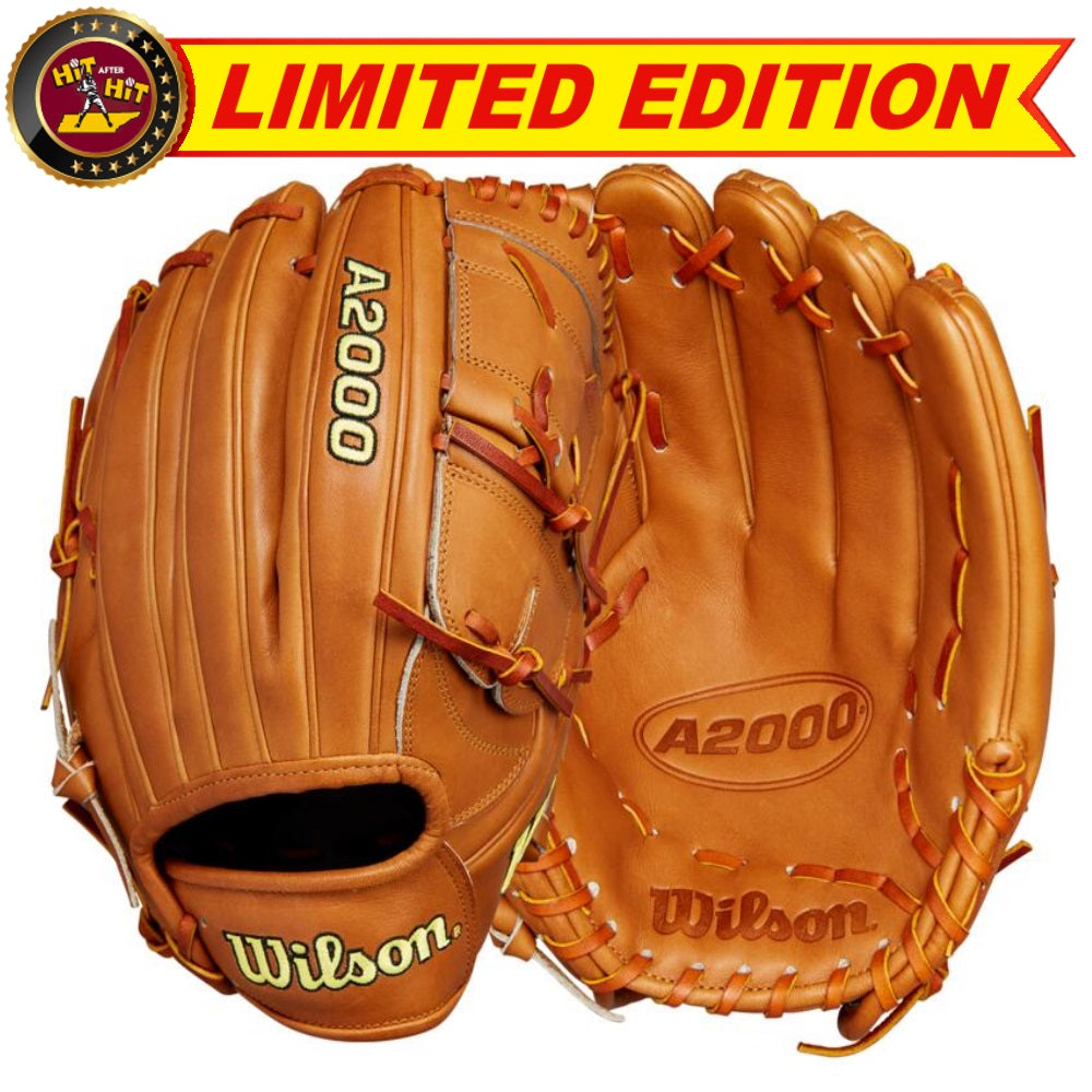 2024 Glove Day Series Saddle Tan A2000 B2 12” Pitcher’s Baseball Glove: WBW10208212