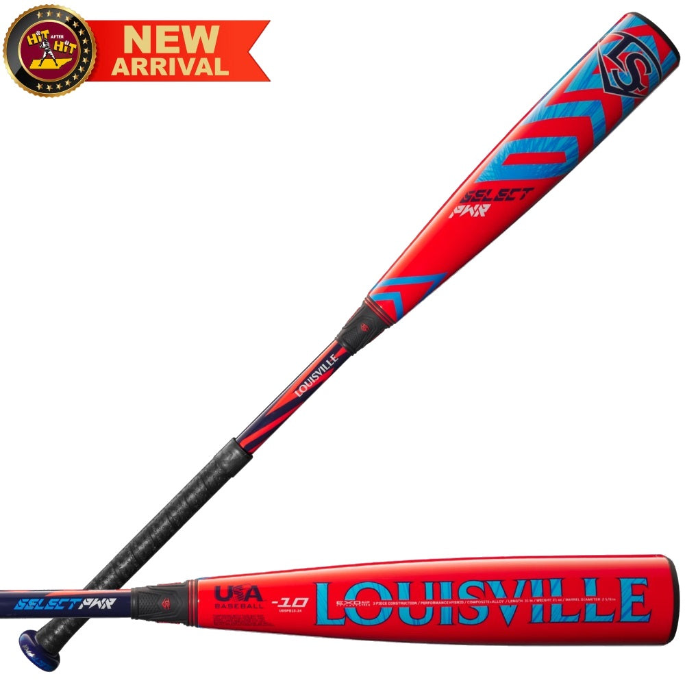 2024 Louisville Slugger -10 Select PWR USA Baseball Bat: WBL2818010