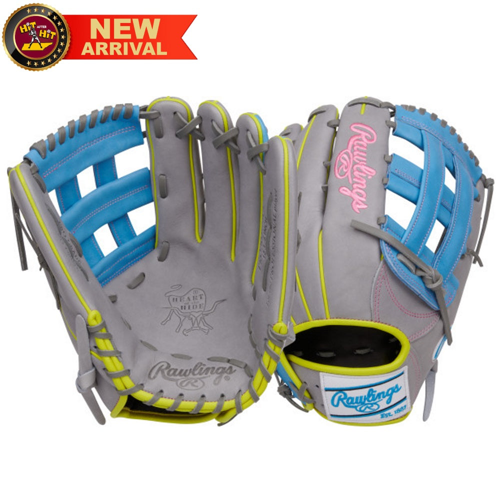 2024 Rawlings February Gold Glove Club 12.75” Outfield Baseball Glove PRO3039-6GCB