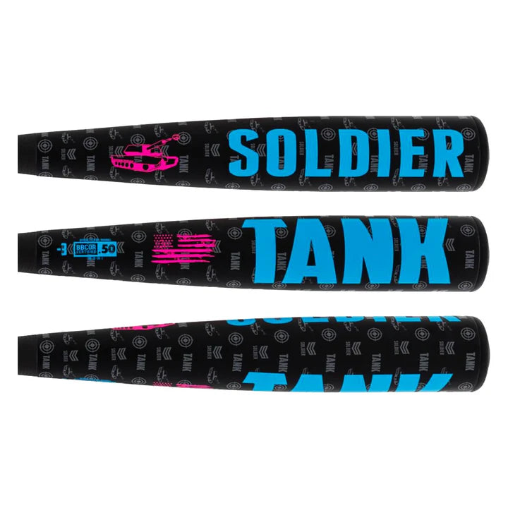 2025 SOLDIER TANK BBCOR HYBRID BASEBALL BAT: SSBB25TANKH
