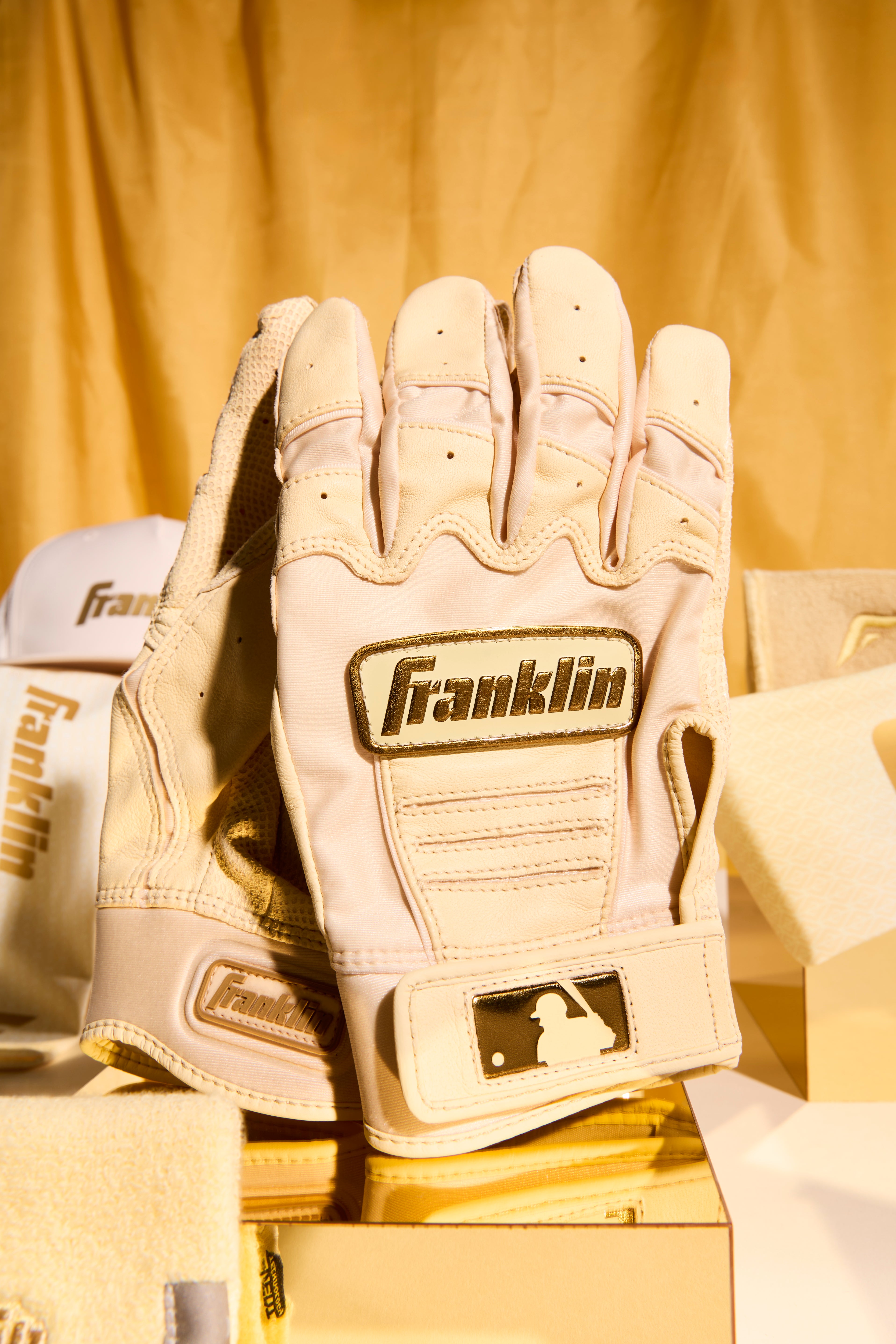 Franklin CFX® Pro Youth Limited Release Vanilla Gold Batting Gloves