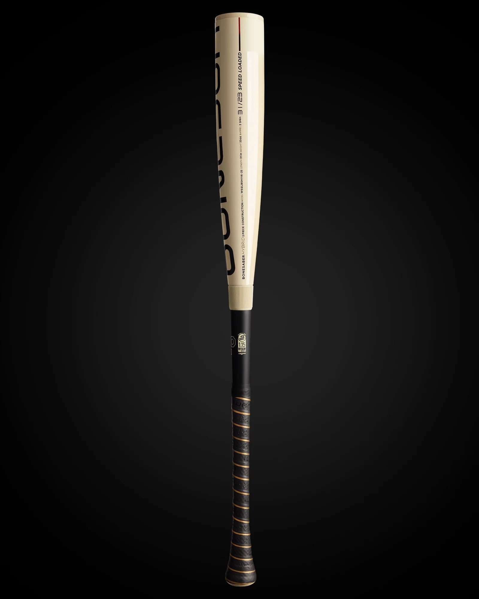 2025 WARSTIC BONESABER HYBRID -8 USSSA METAL BASEBALL BAT: MBBSH25WH8