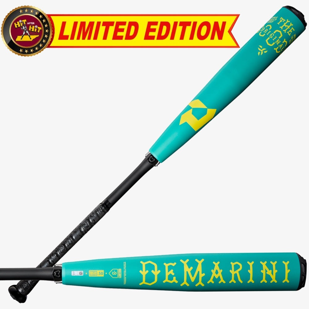 2025 DeMarini Teal The Goods™ (-3) BBCOR Baseball Bat: WBD2564010