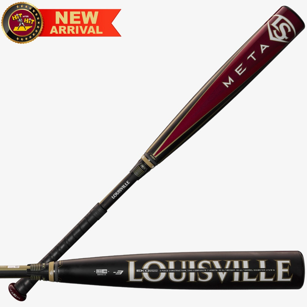 2025 Louisville Slugger (-3) Meta® BBCOR Baseball Bat: WBL2966010