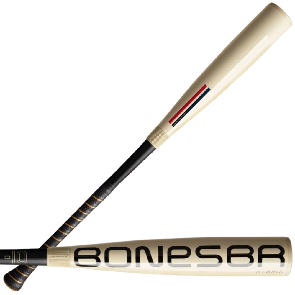 2025 Warstic Bonesaber Hybrid -10 USA Baseball Bat: MBBSH25UBWH10