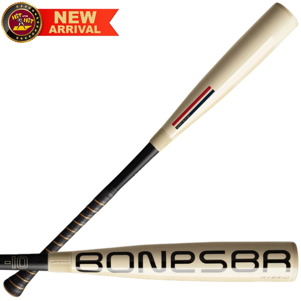 2025 Warstic Bonesaber Hybrid -10 USA Baseball Bat: MBBSH25UBWH10