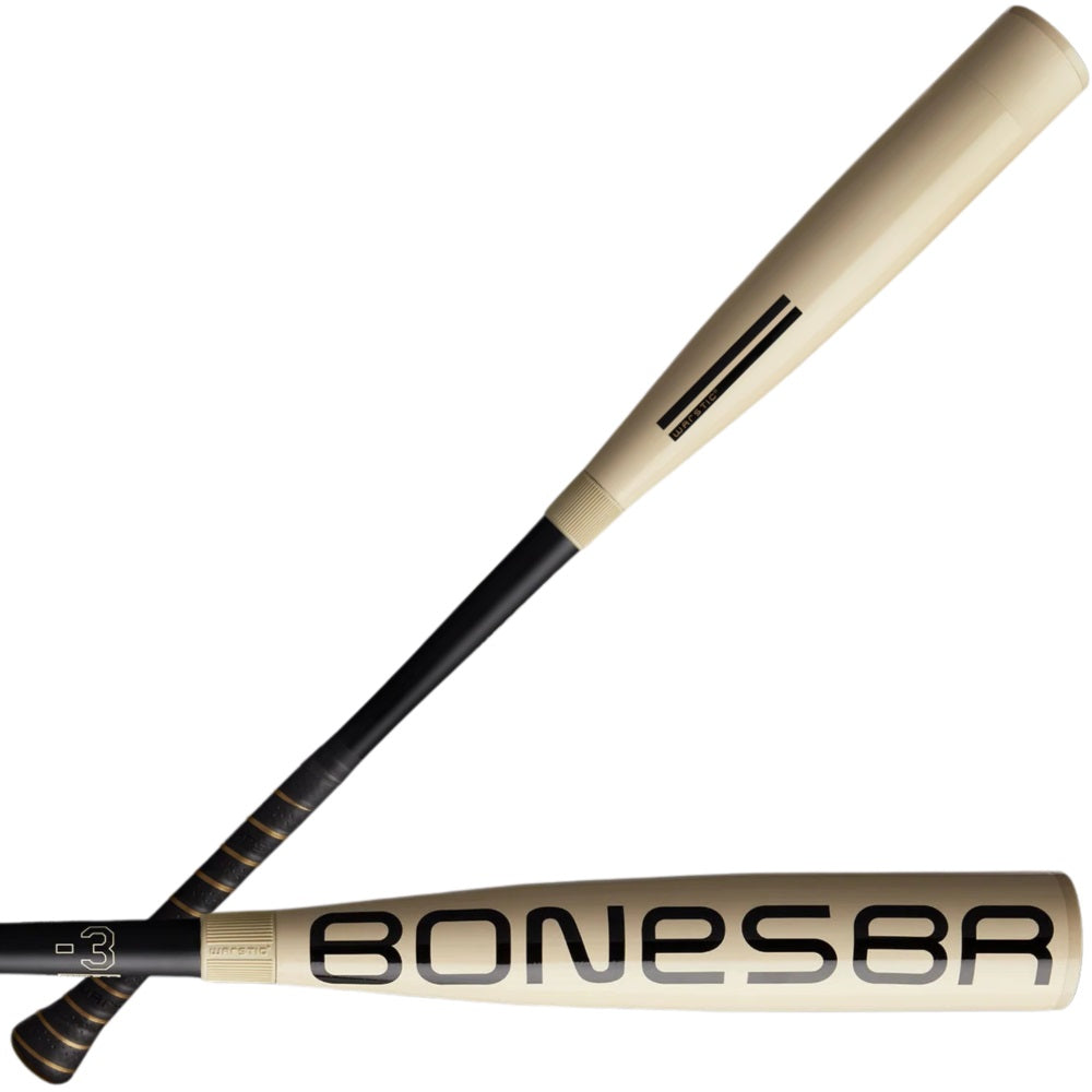 2025 Warstic Bonesaber Hybrid BBCOR Baseball Bat: MBBSRHB25WH3