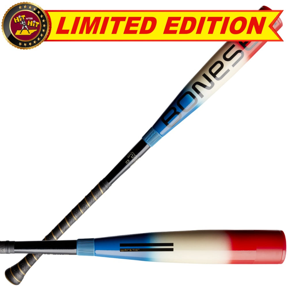 2025 Warstic Bonesaber Hybrid LE Lone Star -10 USA Baseball Bat: MBBSH25UBUSA