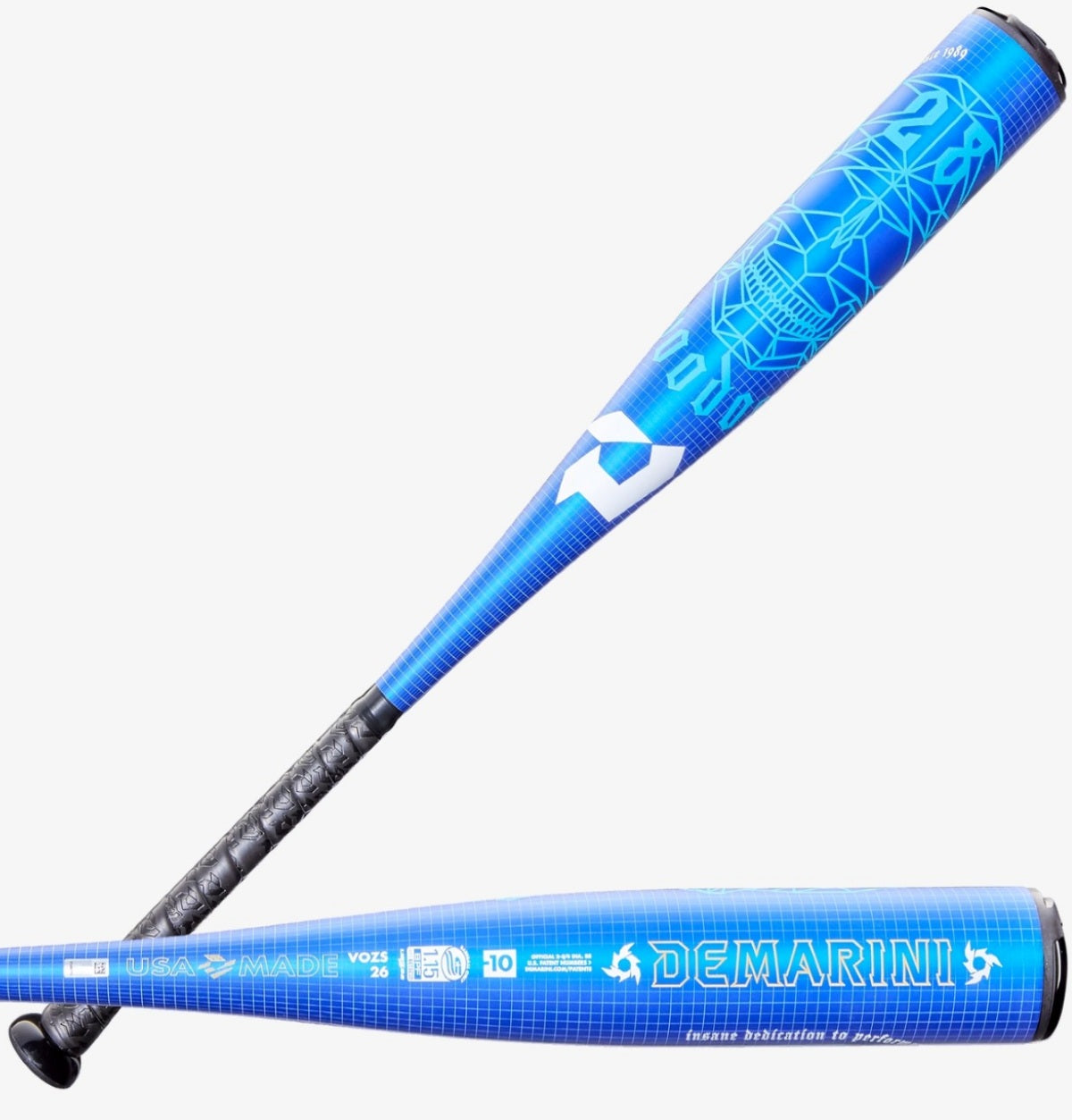 2026 DeMarini (-10) Voodoo® One 2 ¾” USSSA Baseball Bat: WBD2597010