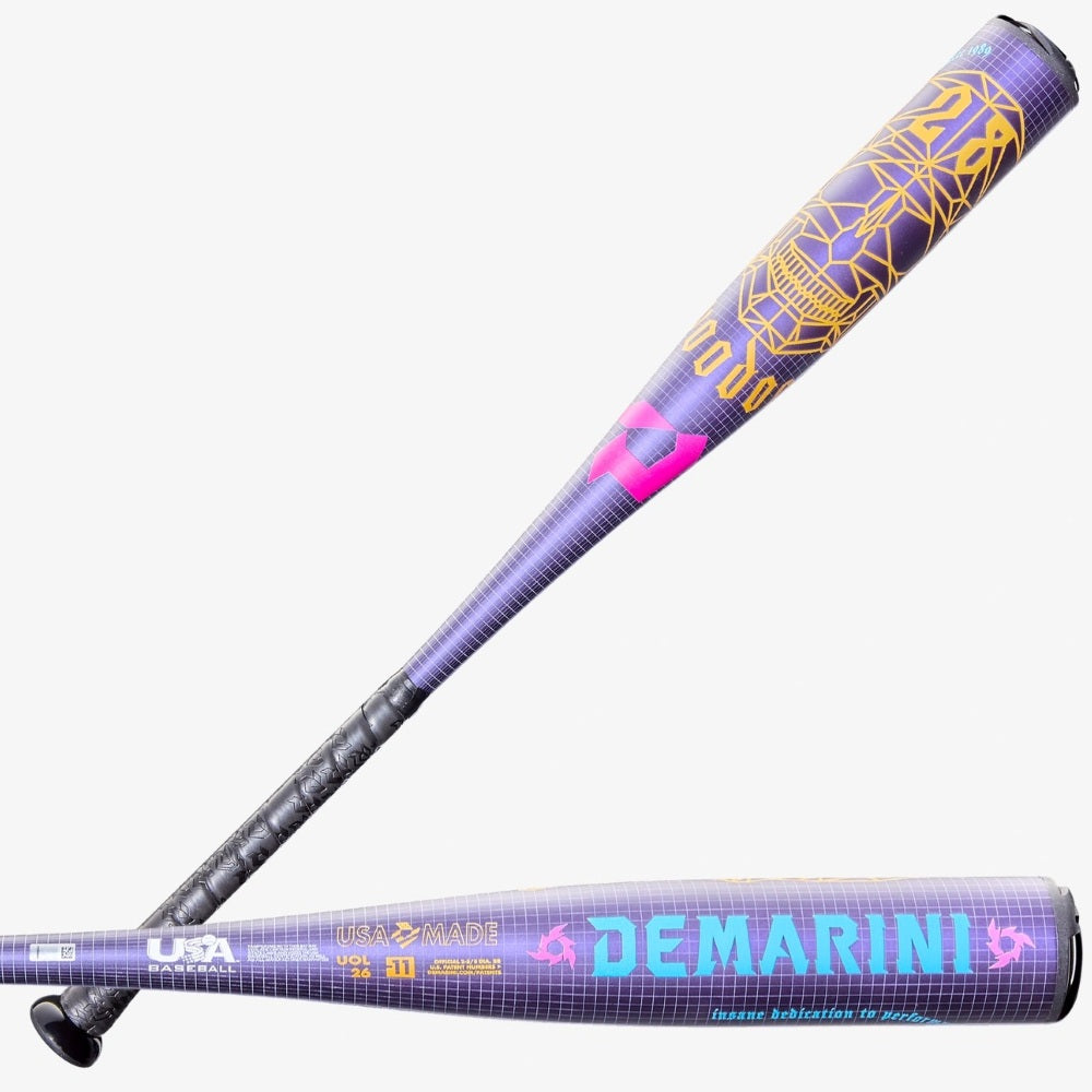 2026 Demarini (-11) Voodoo® One USA Baseball Bat: WBD2602010