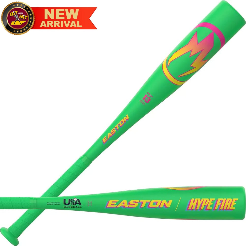 2026 Easton -13 Hype Fire USA Tee Ball Bat: ETB6HYP13