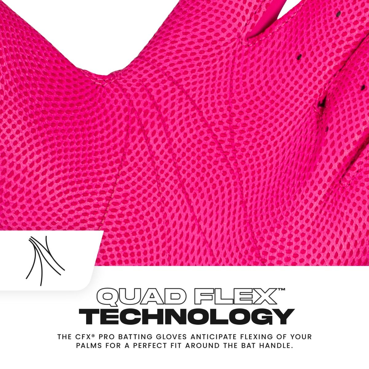 Franklin Adult CFX® Pro Cotton Candy Batting Gloves