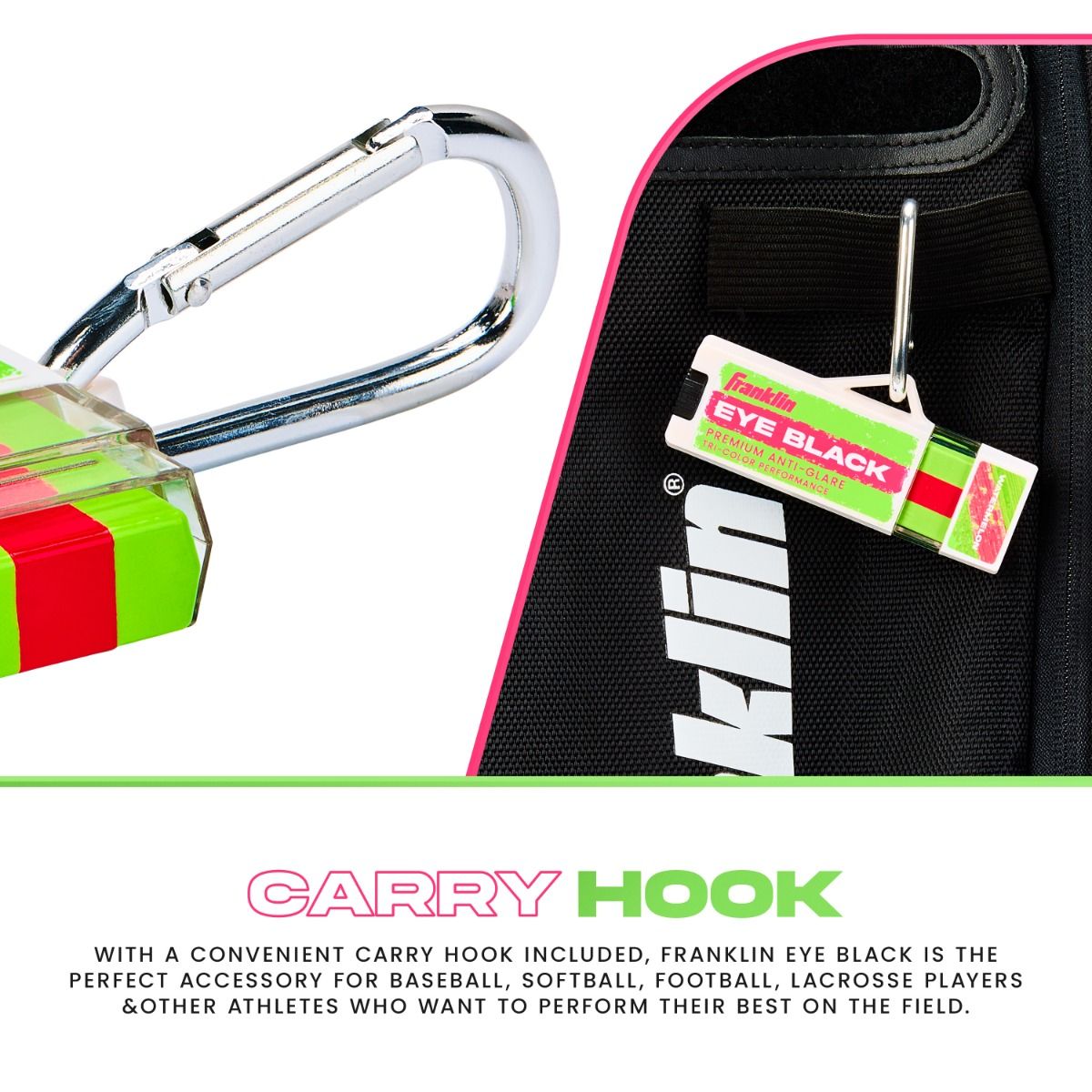 Franklin MLB Eye Black - Watermelon