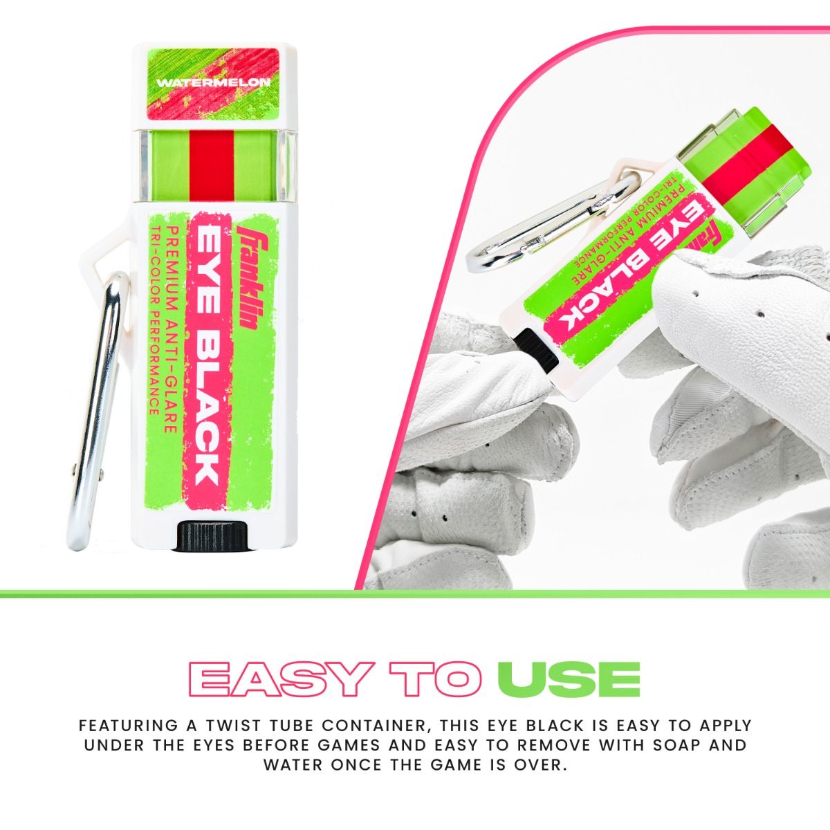 Franklin MLB Eye Black - Watermelon