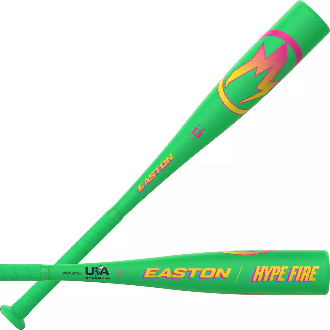 2026 Easton -13 Hype Fire USA Tee Ball Bat: ETB6HYP13