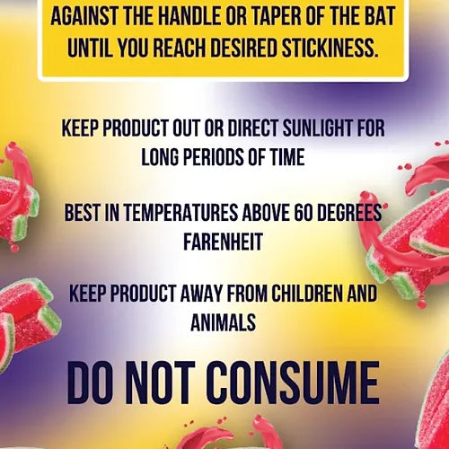 Ball Player Balm Bat Tack - Sour Watermelon