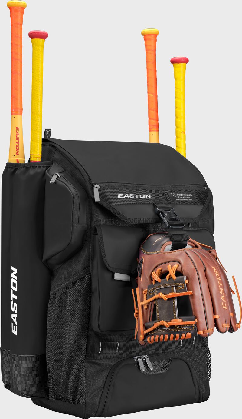 Easton 5-Tool Phenom Black Backpack: 5TPHENOMBP