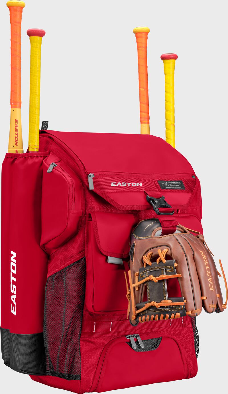 Easton 5-Tool Phenom Red Backpack: 5TPHENOMBP