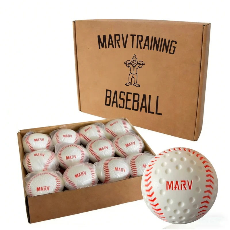 MARV DIMPLE FOAM SUNKEN SEAM® PITCHING MACHINE BASEBALLS
