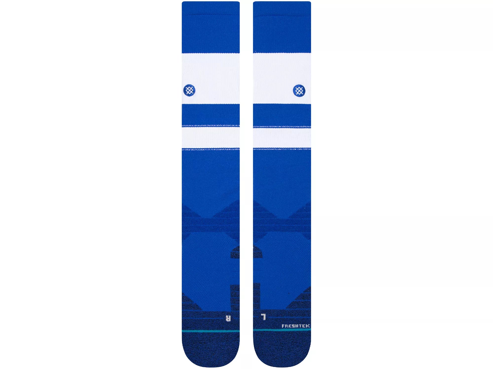 STANCE STRIPES OTC SOCKS - WHITE/BLUE