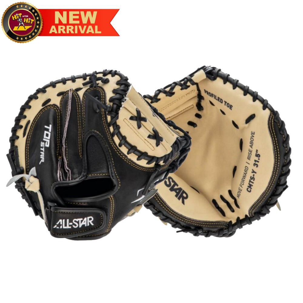 All Star Top Star 33.5″ Baseball Catcher’s Mitt: CM-TS-Y