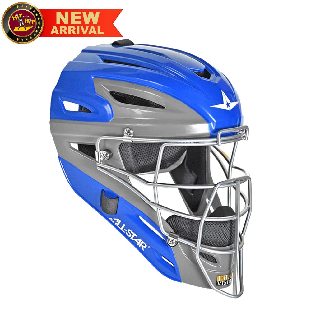 All Star MVP2500-GTT Adult Hockey Mask: Royal/Graphite