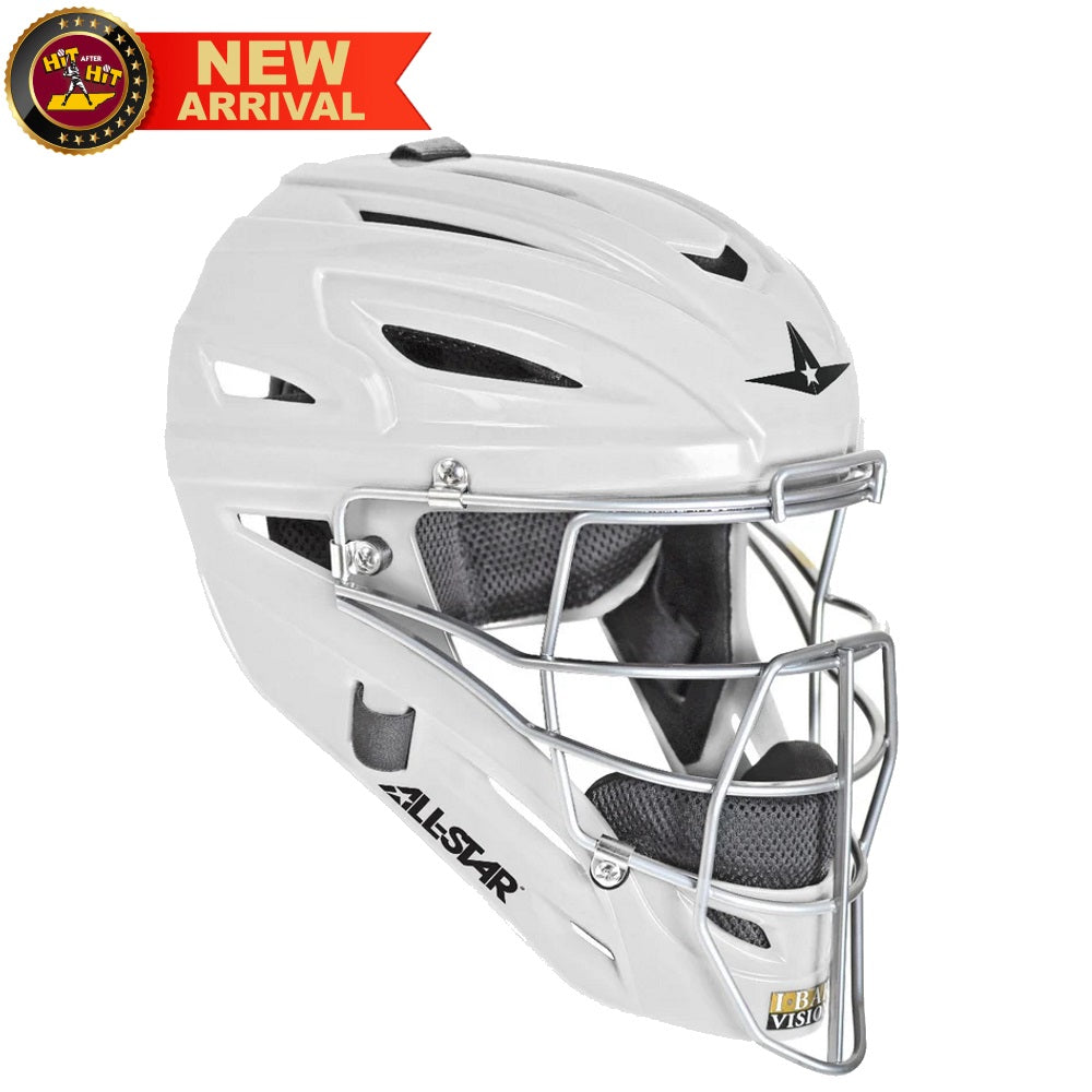 All Star MVP2500-1 Adult White Hockey Mask