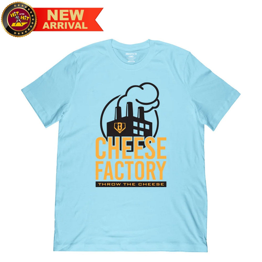Baseball Lifestyle 101 Cheese Factory Adult T-shirt
