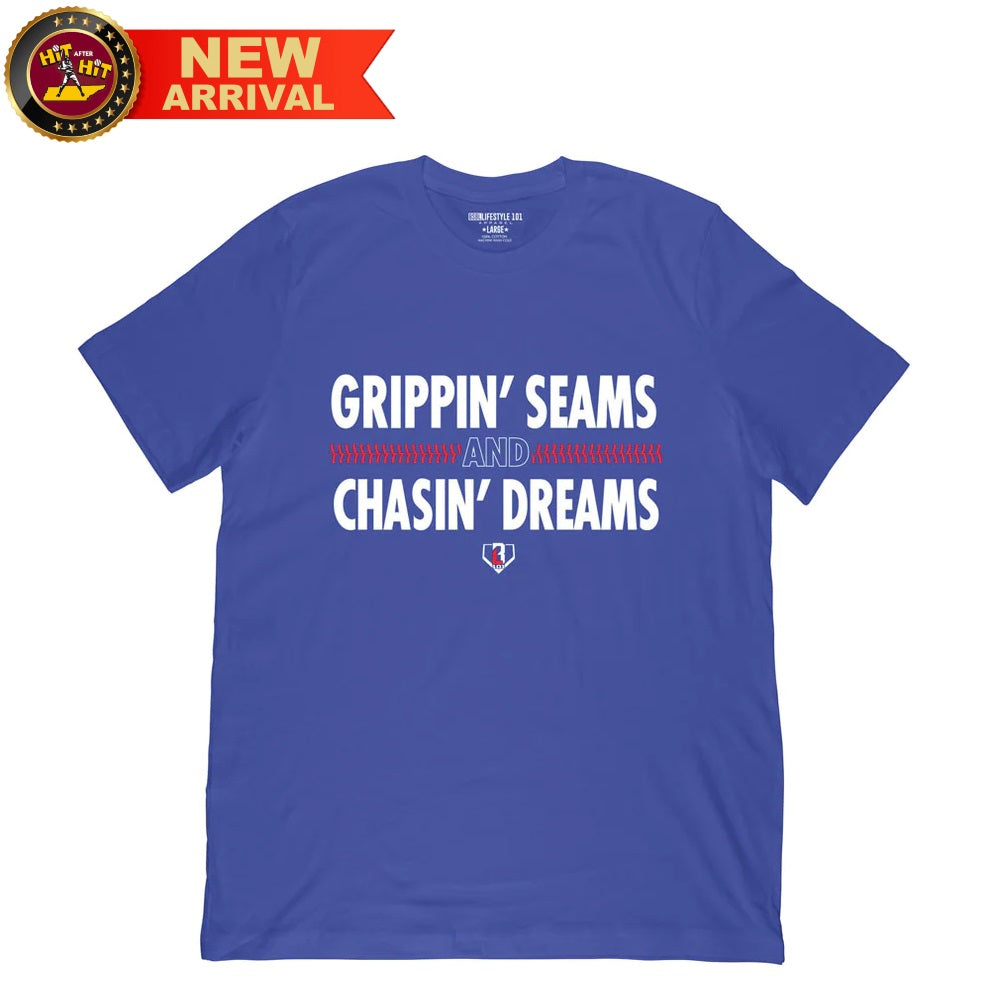 Baseball Lifestyle 101 Grippin' Seams Adult T-Shirt