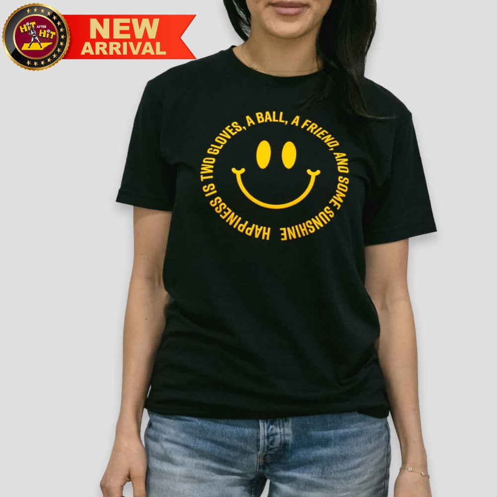 Baseballism Happiness T-shirt (Women's)