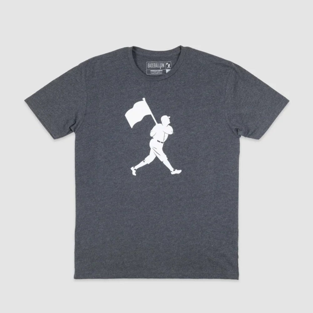 Baseballism Men's T-shirt: Never Give Up