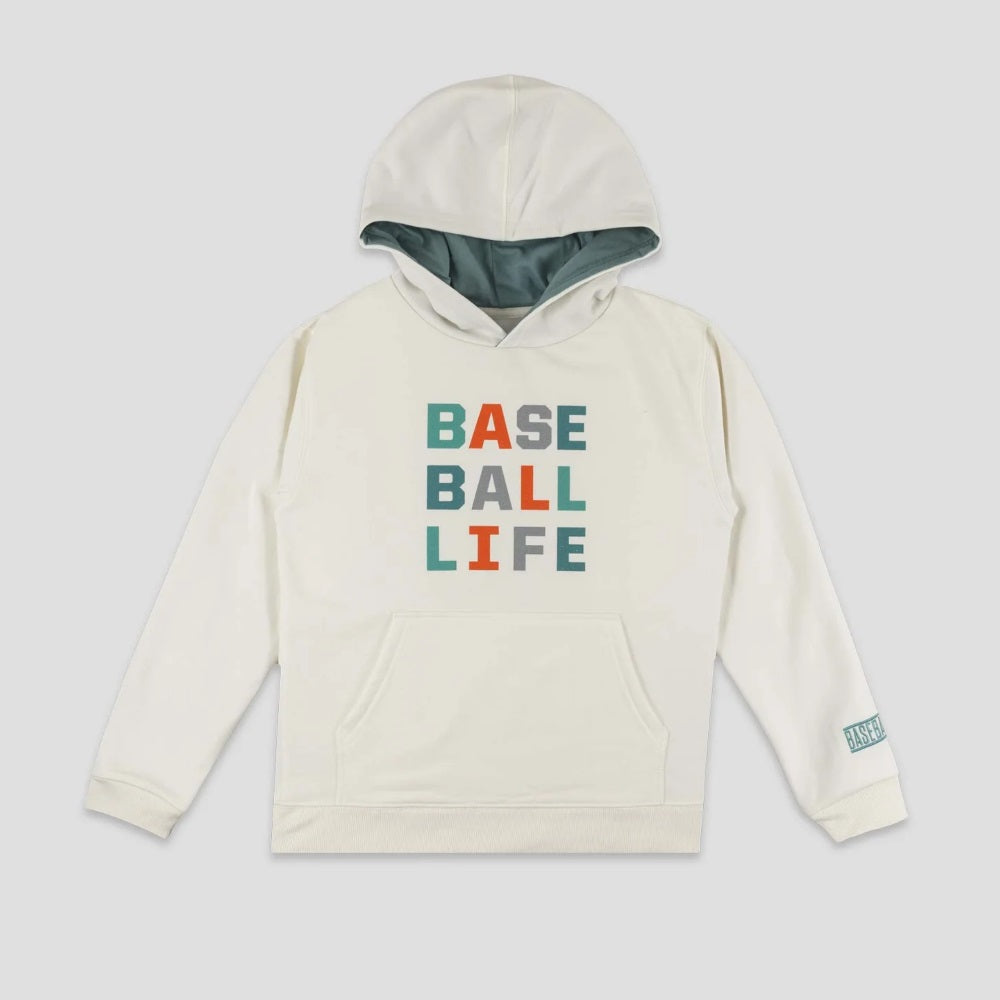 Baseballism Youth Baseball Life Hoodie
