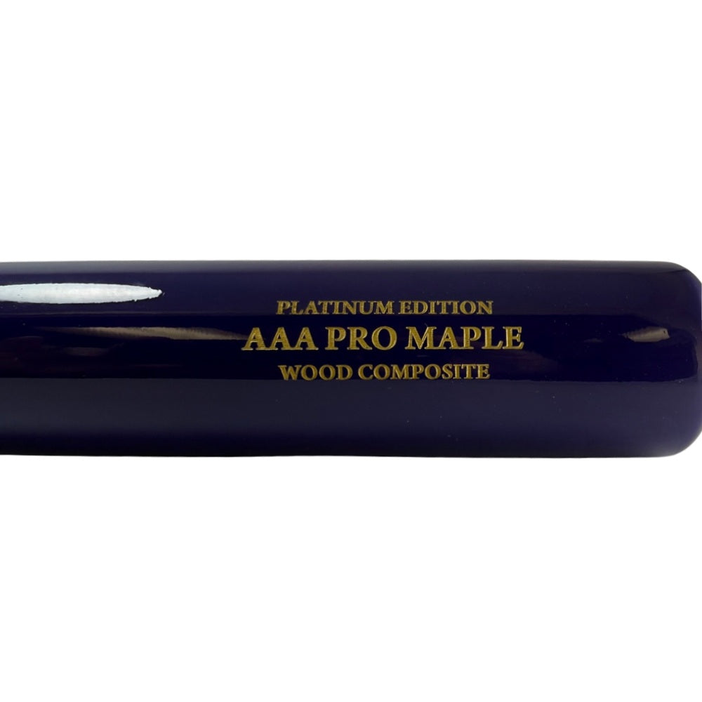 BAUM PLATINUM CUSTOM PRO FLARED HANDLE: BLACK/PURPLE