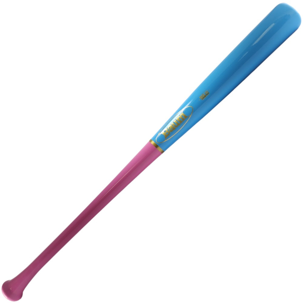 BAUM PLATINUM CUSTOM PRO FLARED HANDLE: PINK/COLUMBIA BLUE