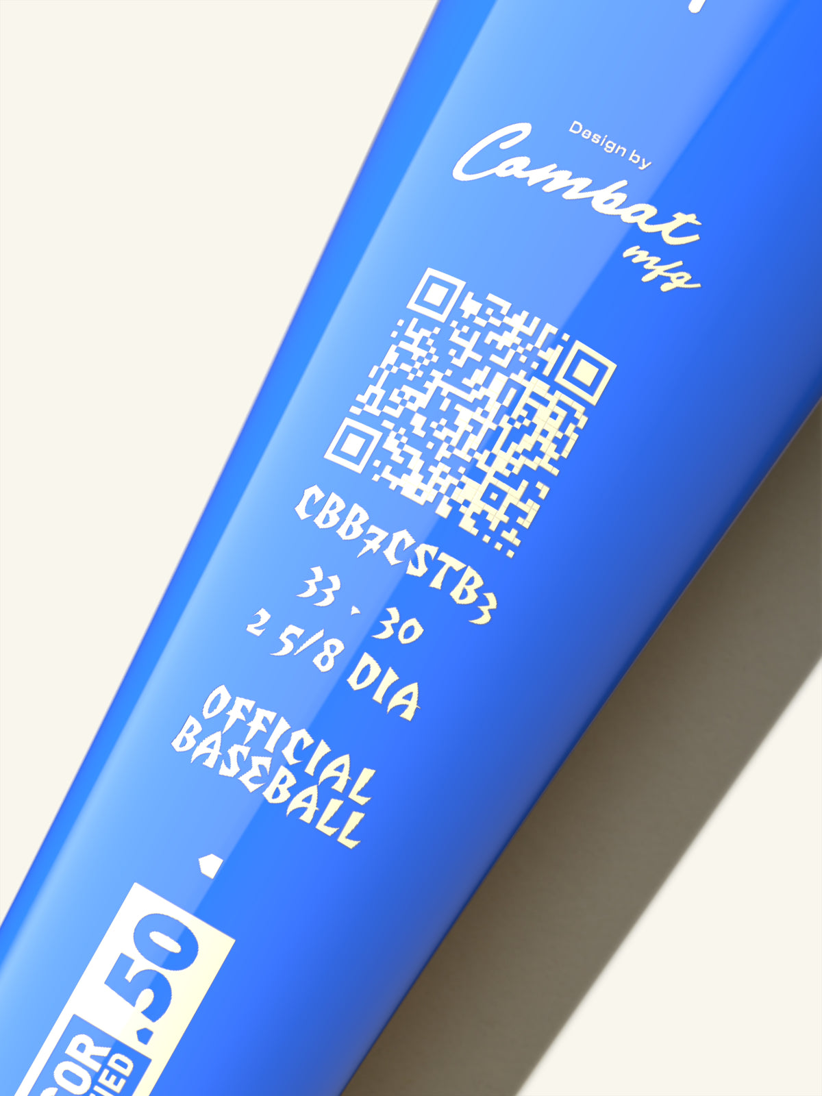 Combat MFG Coastal "MAVERICKS" SPEC-A1 BBCOR Bat: CBB7CSTB3
