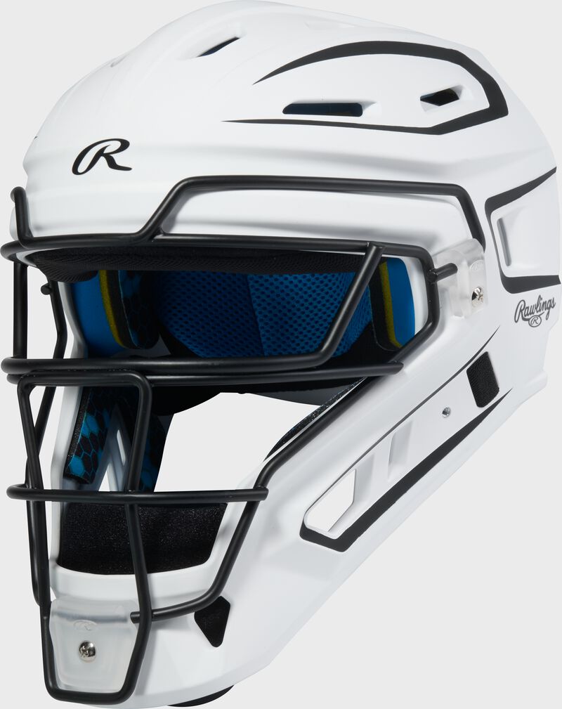 Rawlings Mach Pro Series Catcher's Set: White/Black