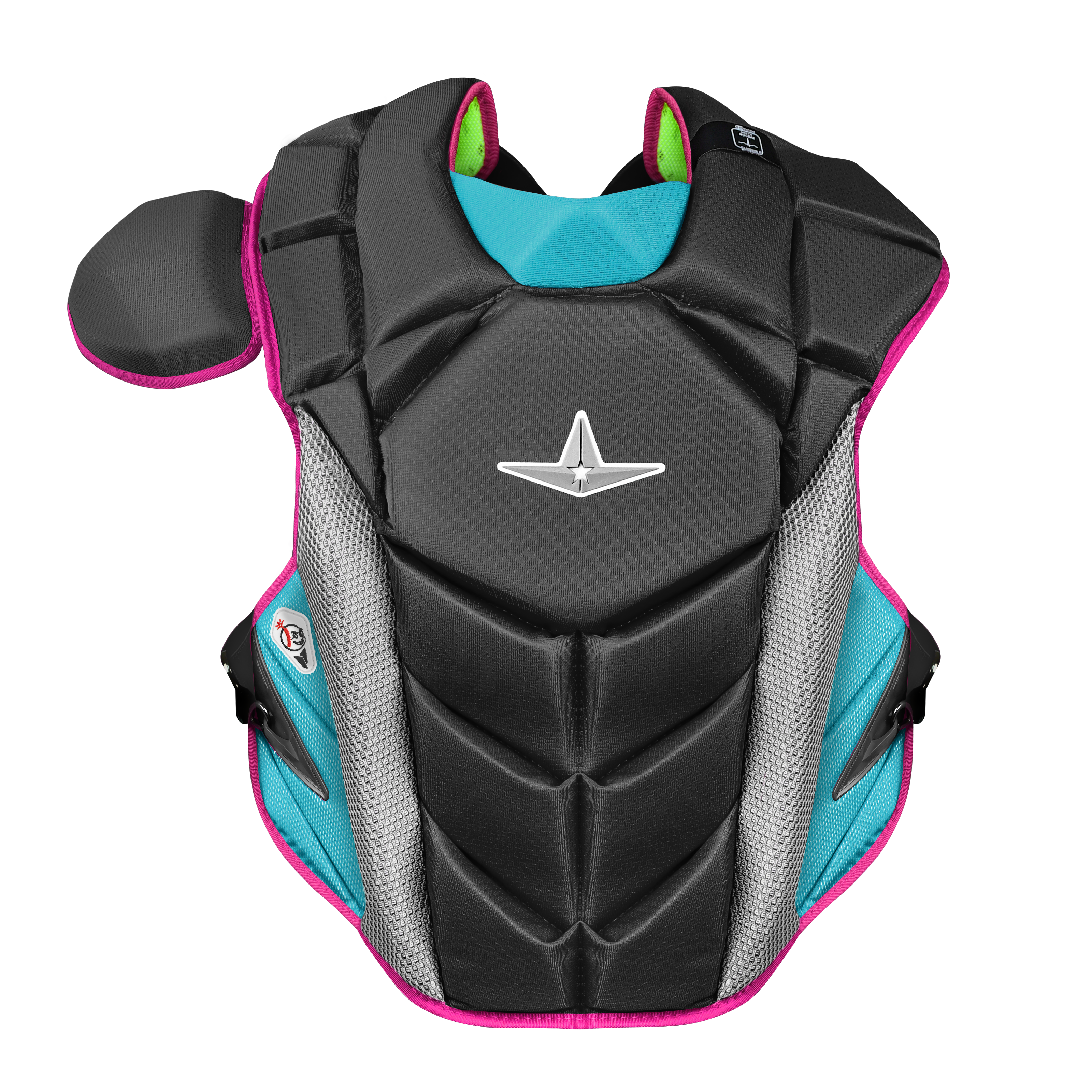 All Star MVP-PRO Short Fuse Series™ 1 Adult Catching Kits: CKCC-5-SF-BK_TE_HP Large