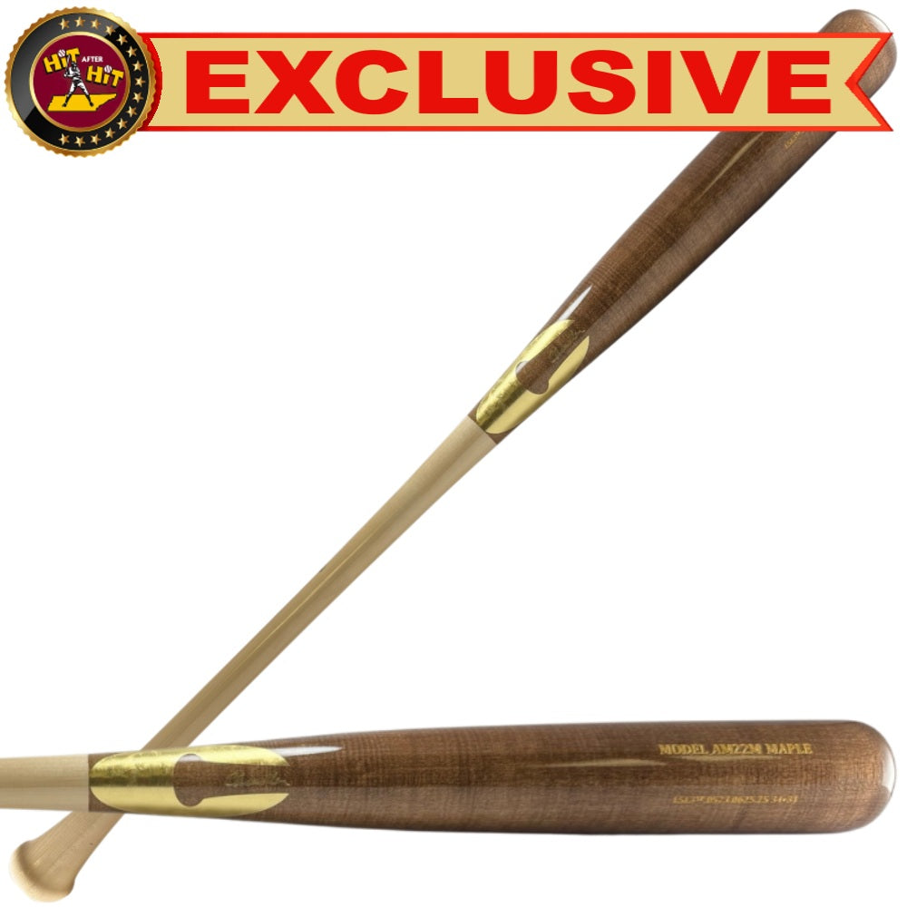 Chandler AM22M Flame Tempered Maple Wood Bat