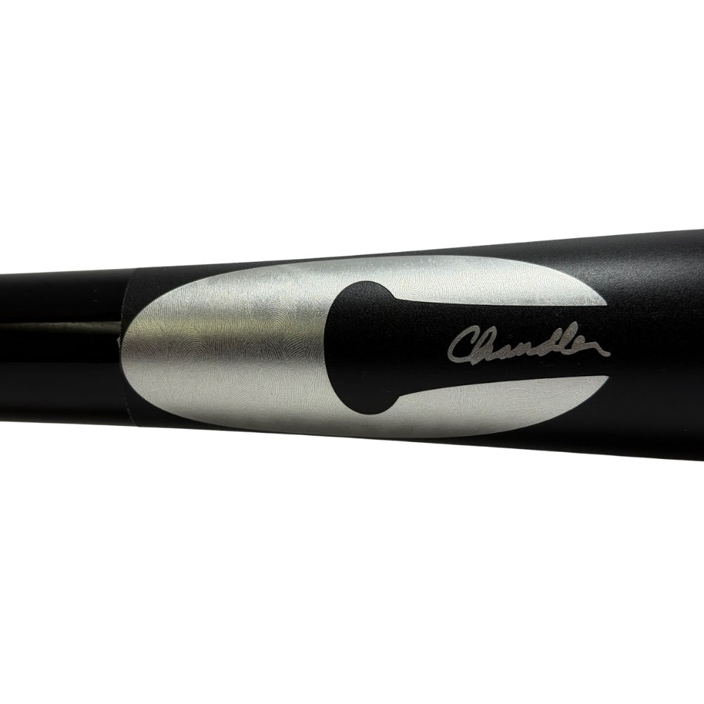 Chandler CB52 Maple Wood Bat: Black/Black