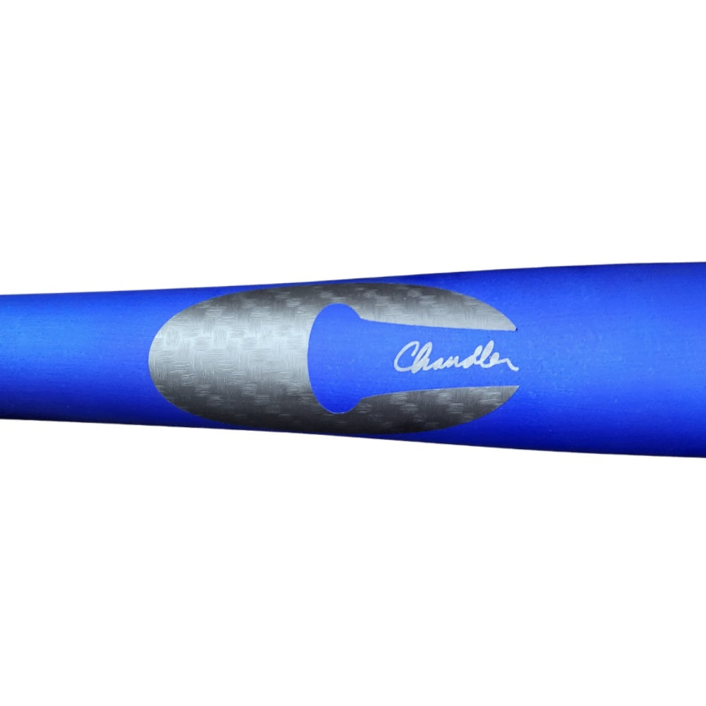 Chandler CB52 Maple Wood Bat: Blue Bomber