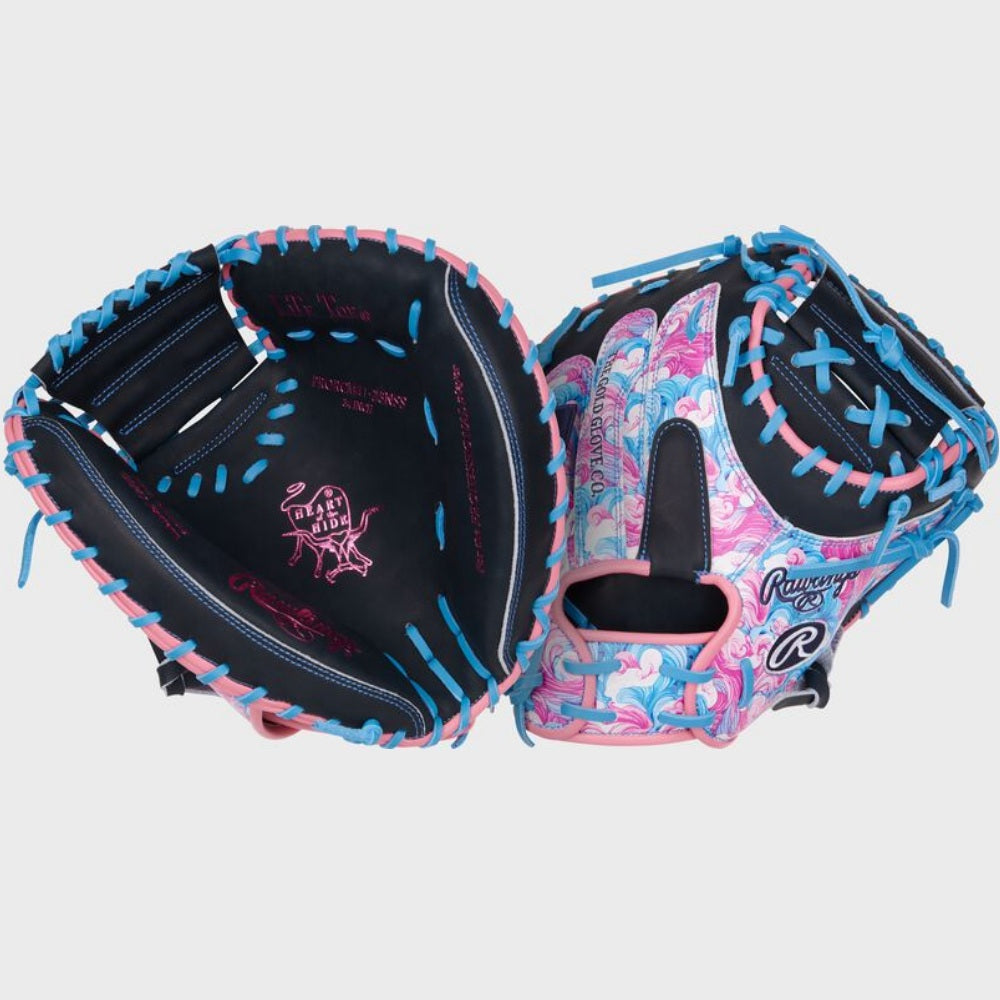 Rawlings 34" Heart of the Hide ColorSync 9.0 Catcher’s Mitt: PRORCM41-23NSS